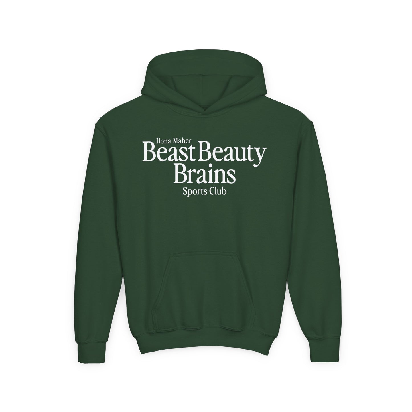 (Youth) Beast Beauty Brains Sports Club Hoodie