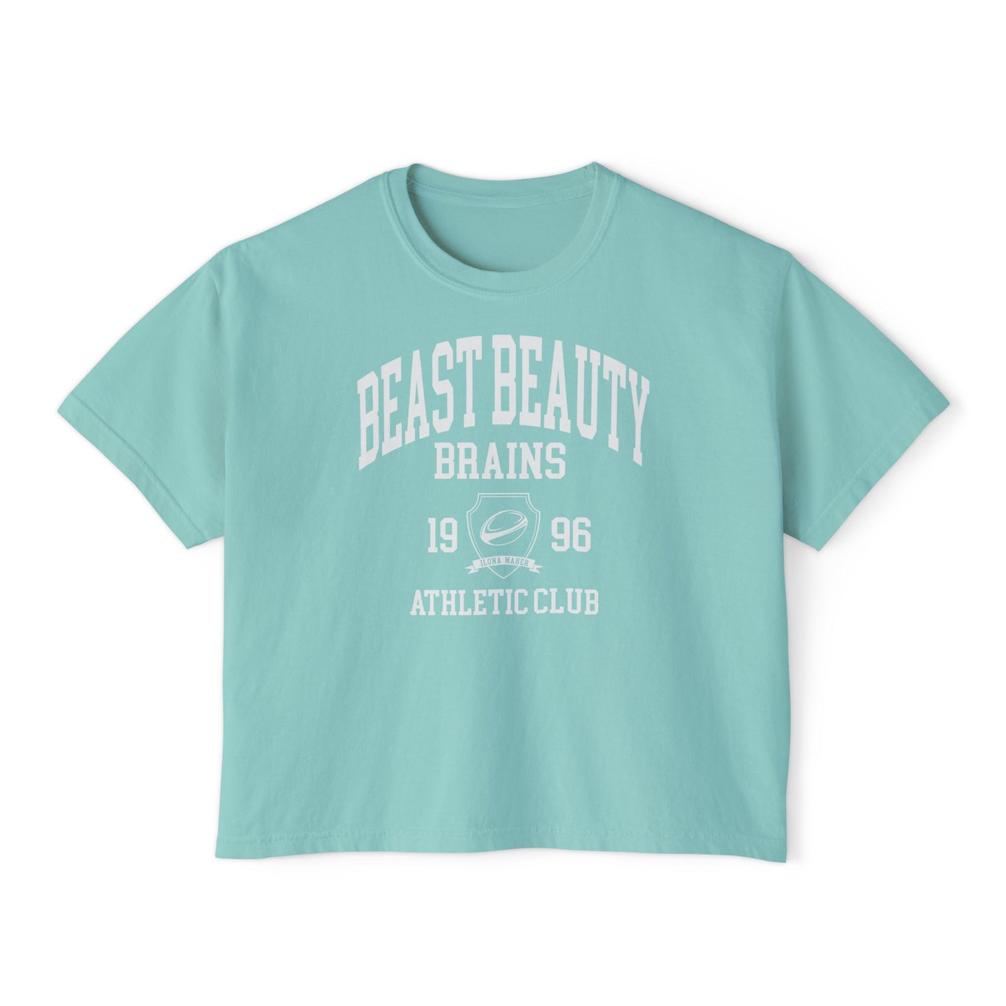 Beast Beauty Brains Athletic Club Boxy Tee
