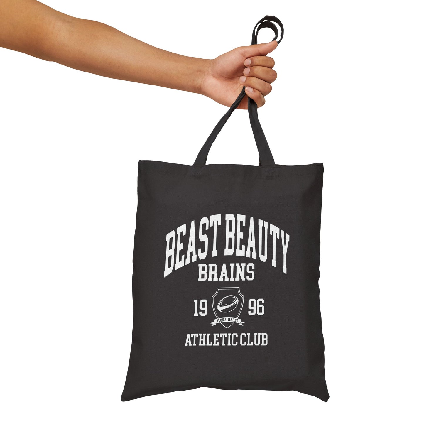 Beast Beauty Brains Athetic Club Tote Bag