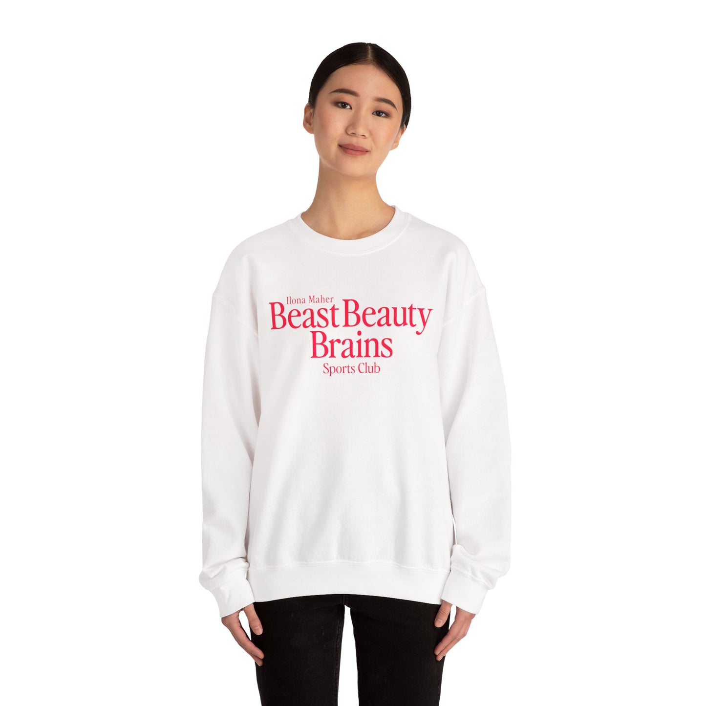 Beast Beauty Brains Sports Club Sweater - V-Day