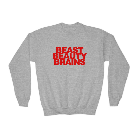 (Youth) Beast Beauty Brains Iconic Sweater