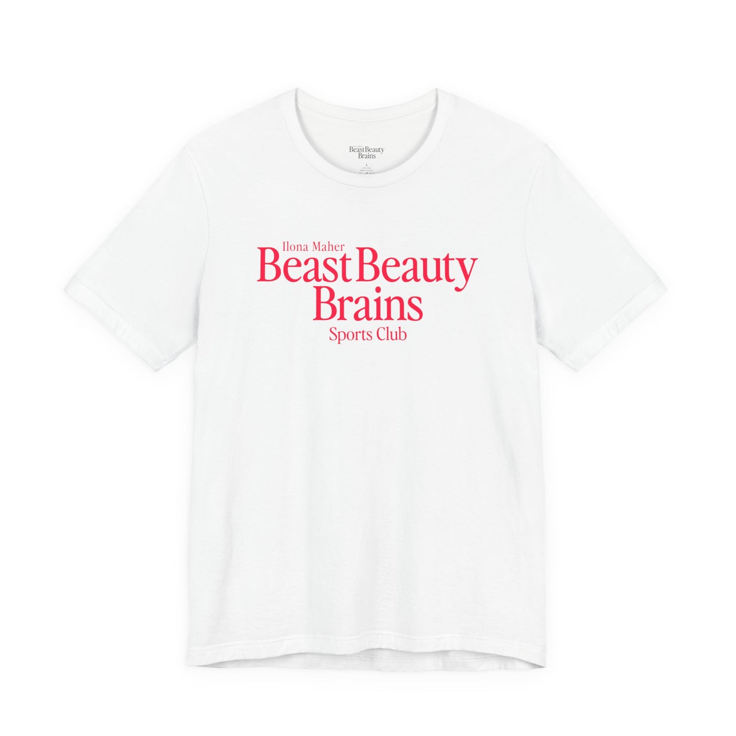 Beast Beauty Brains Sports Club Shirt - V-Day