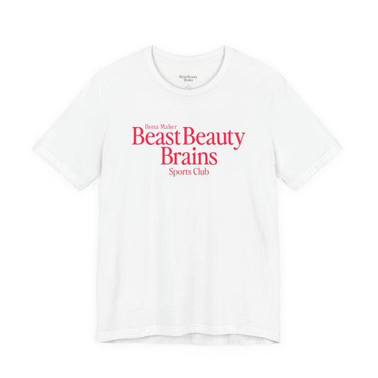 Beast Beauty Brains Sports Club Shirt - V-Day