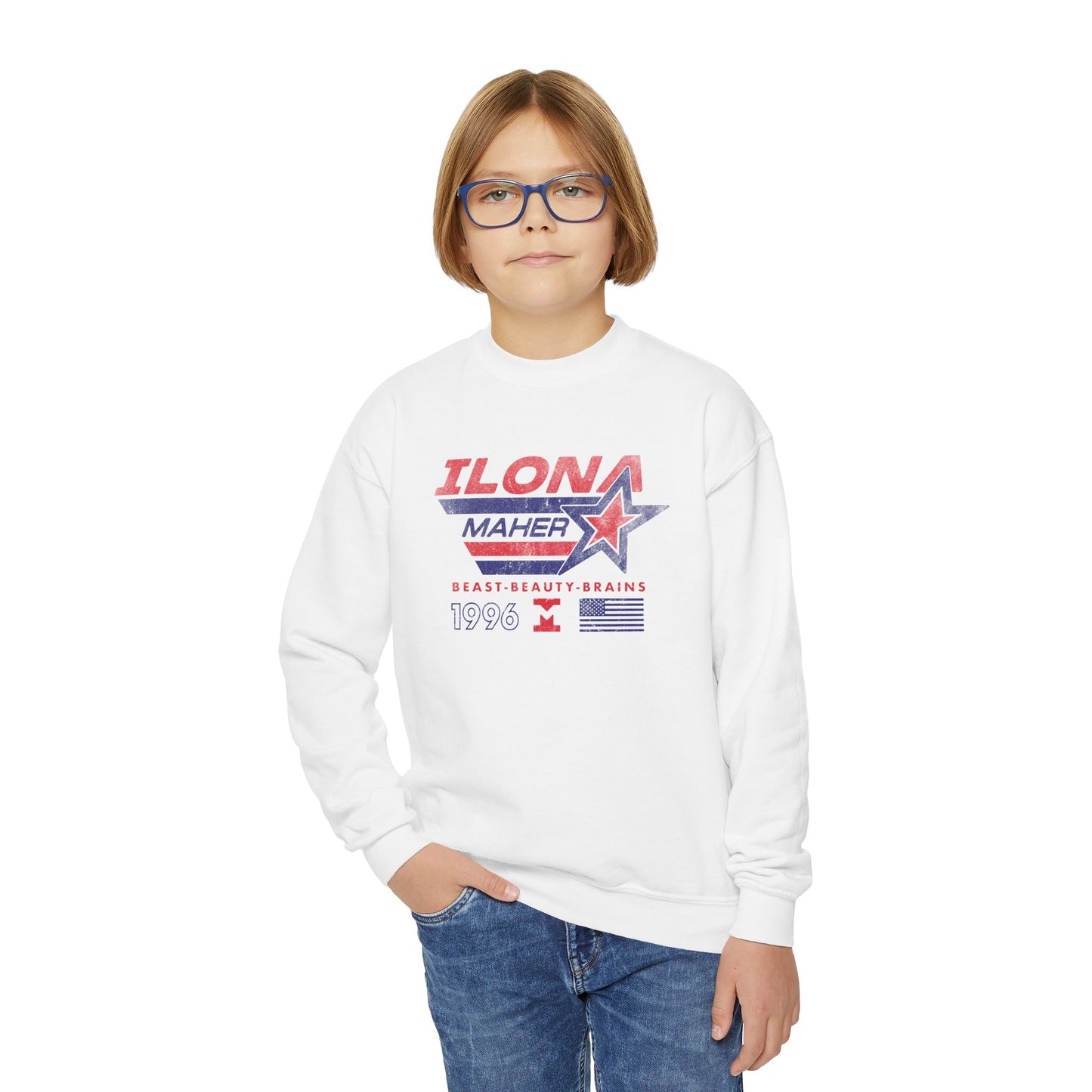 (Youth) Red, White & Season 2 Crewneck Sweater