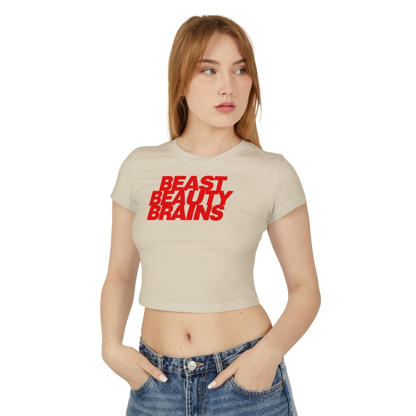 Beast Beauty Brains Baby Tee