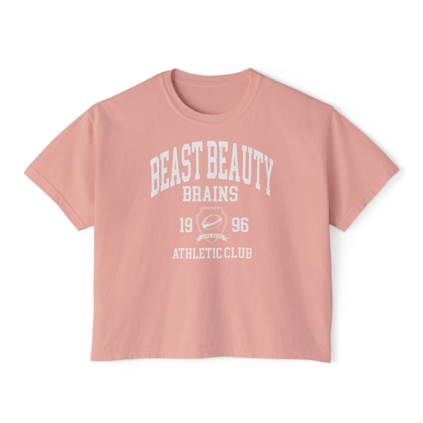Beast Beauty Brains Athletic Club Boxy Tee