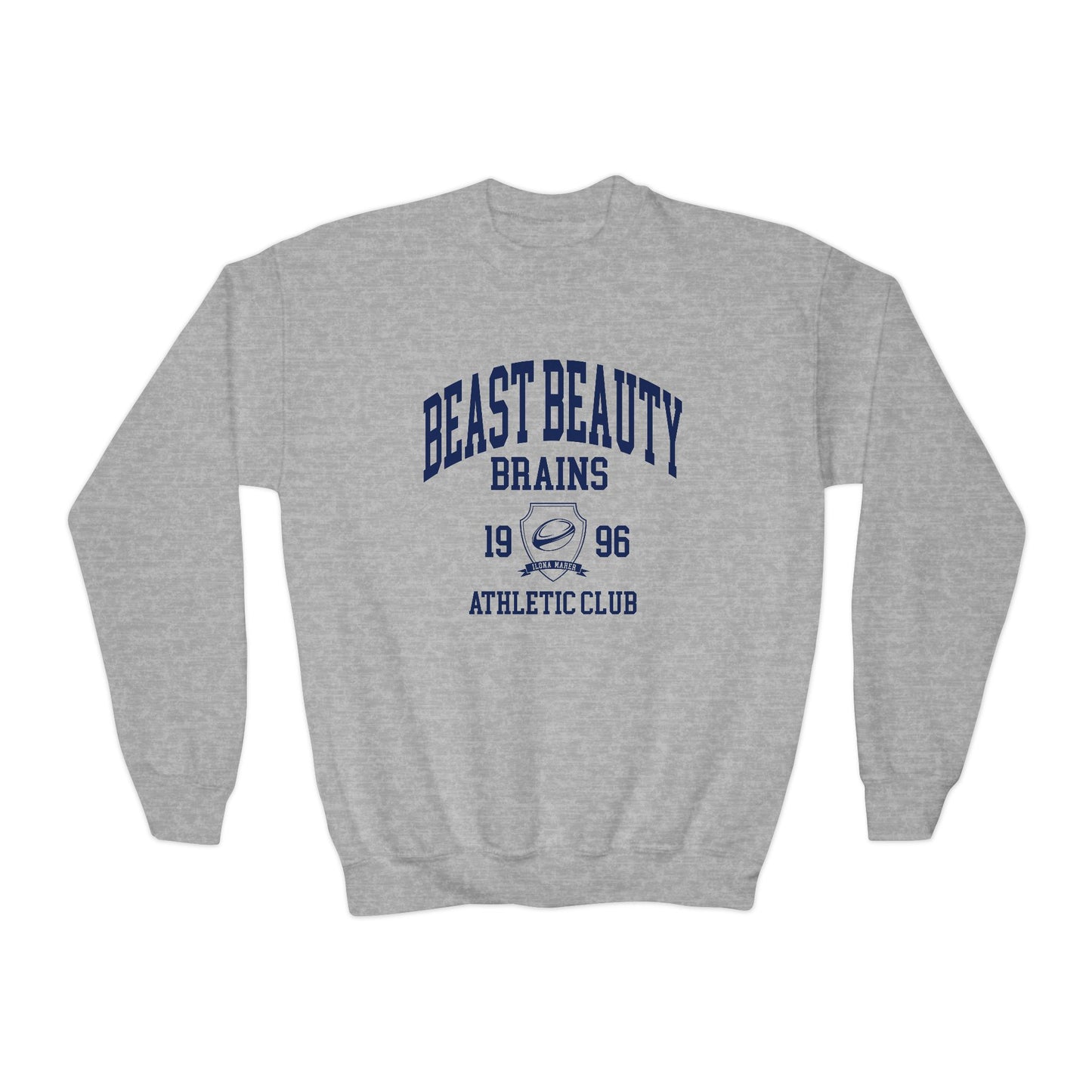 (Youth) Beast Beauty Brains Athletic Club Sweater