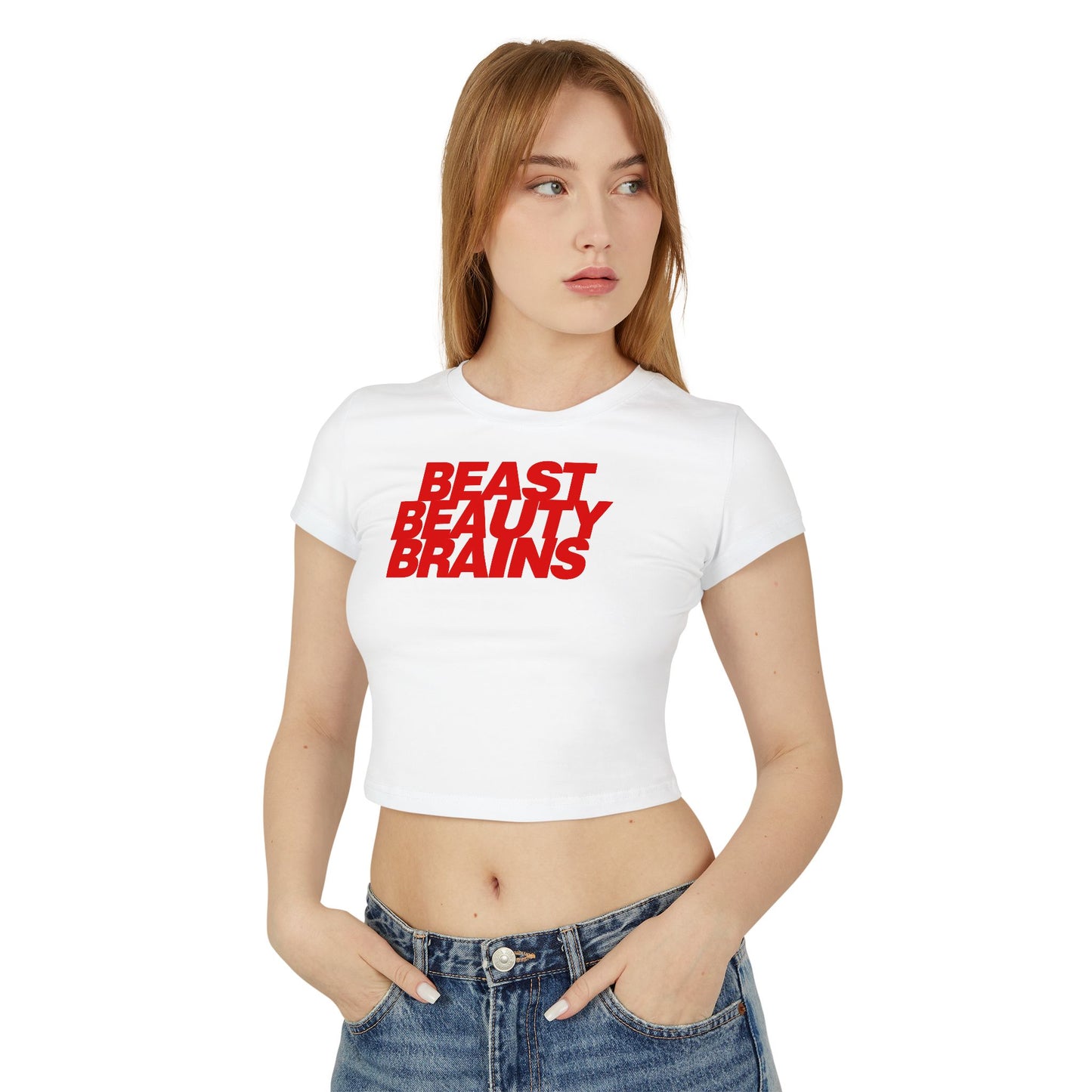 Beast Beauty Brains Baby Tee