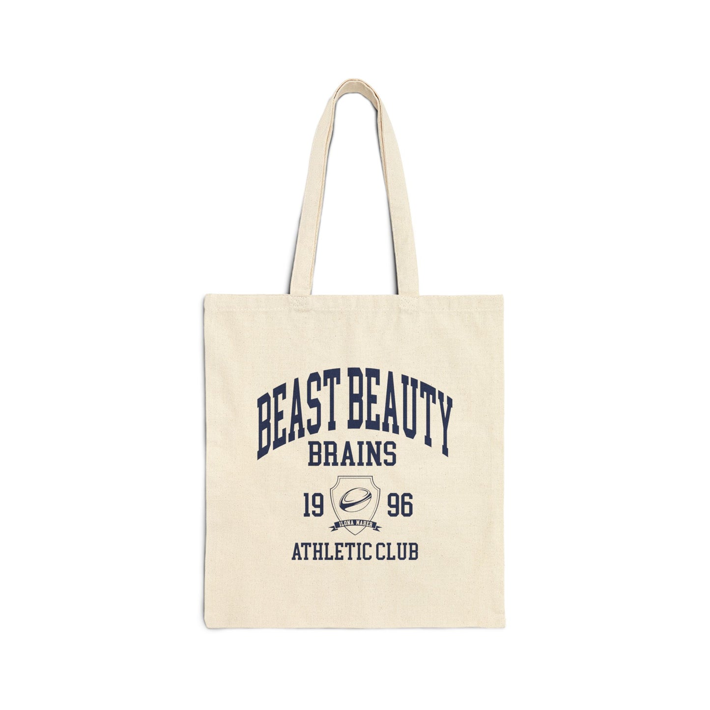 Beast Beauty Brains Athetic Club Tote Bag