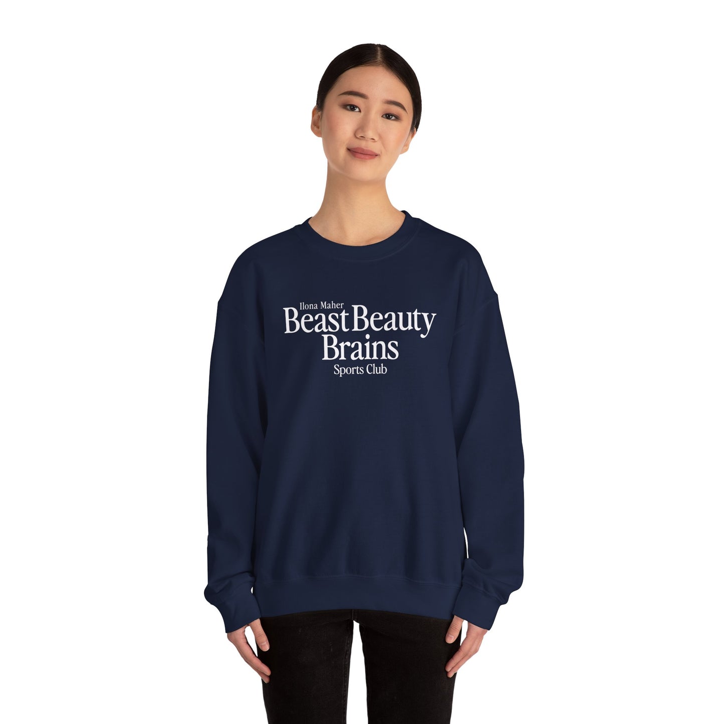 Beast Beauty Brains Sports Club Sweater