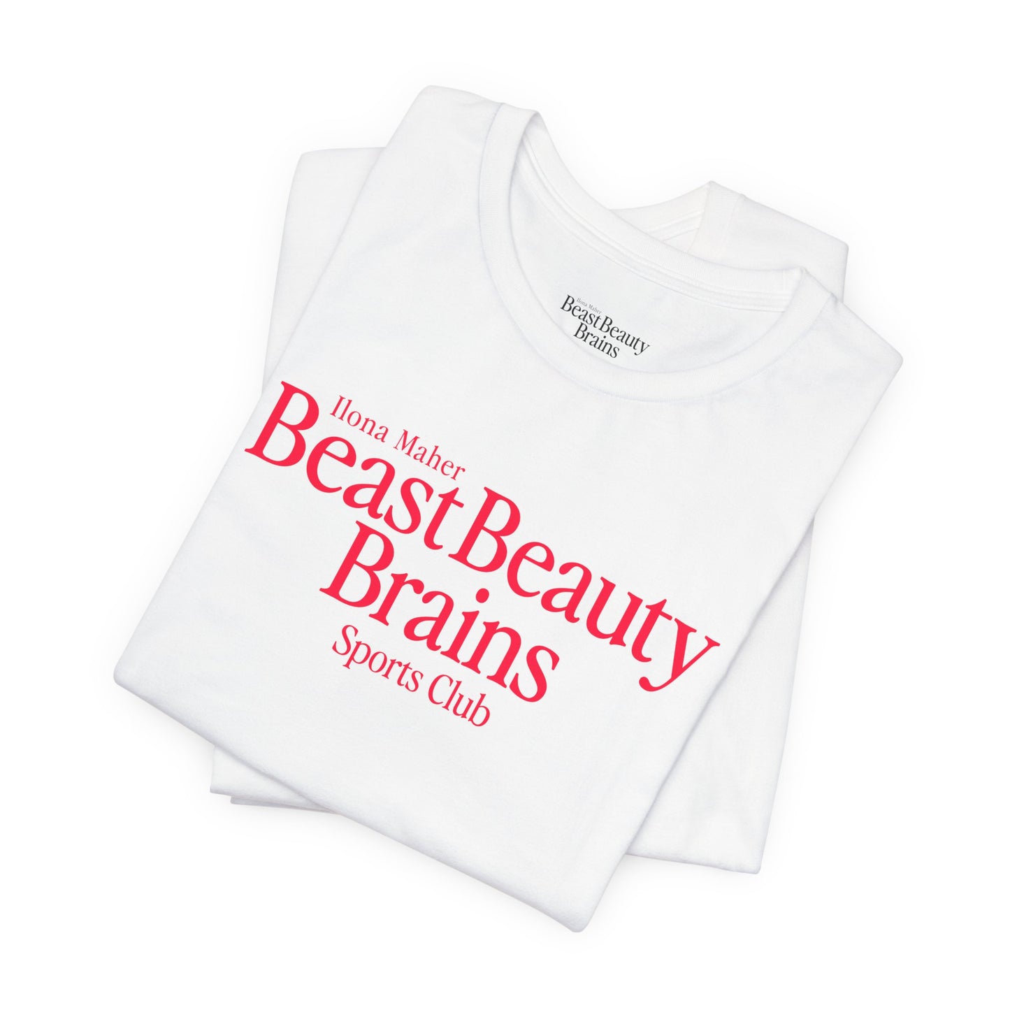 Beast Beauty Brains Sports Club Shirt - V-Day