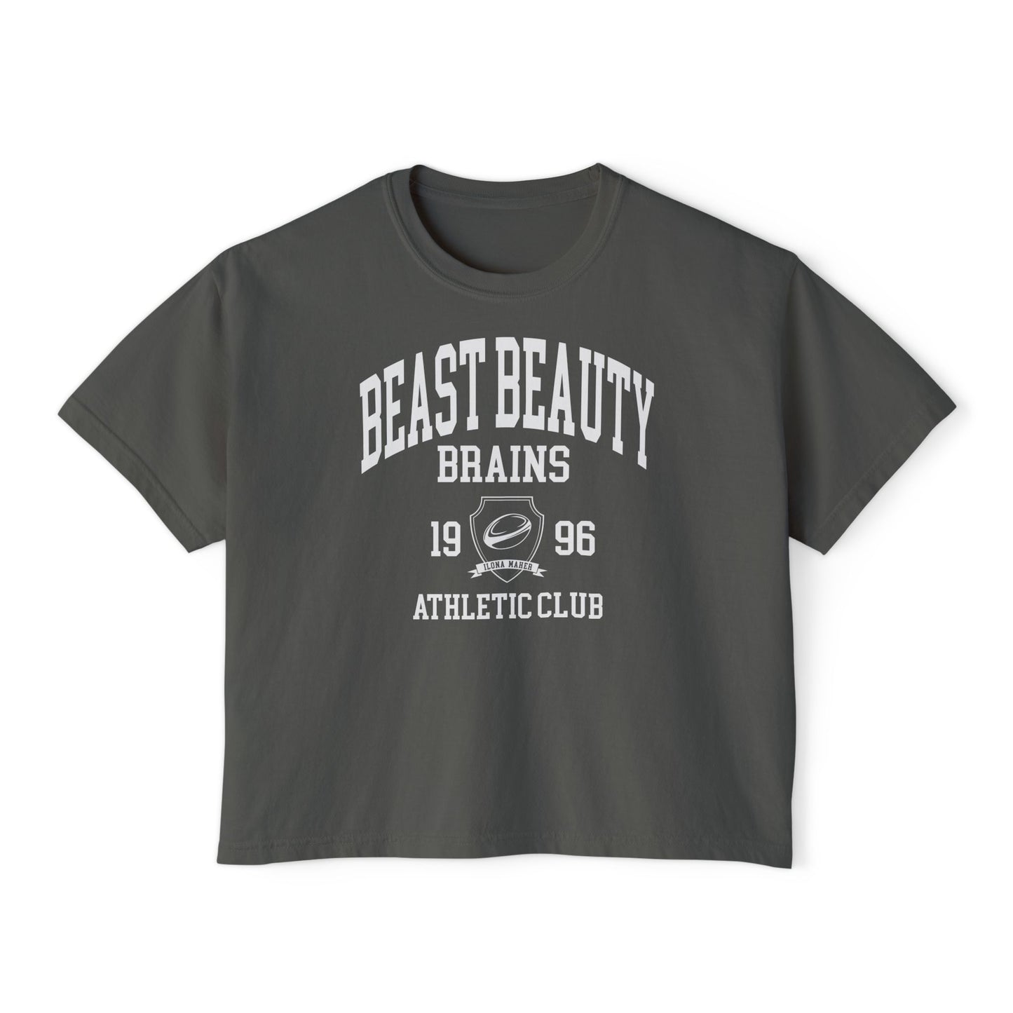Beast Beauty Brains Athletic Club Boxy Tee