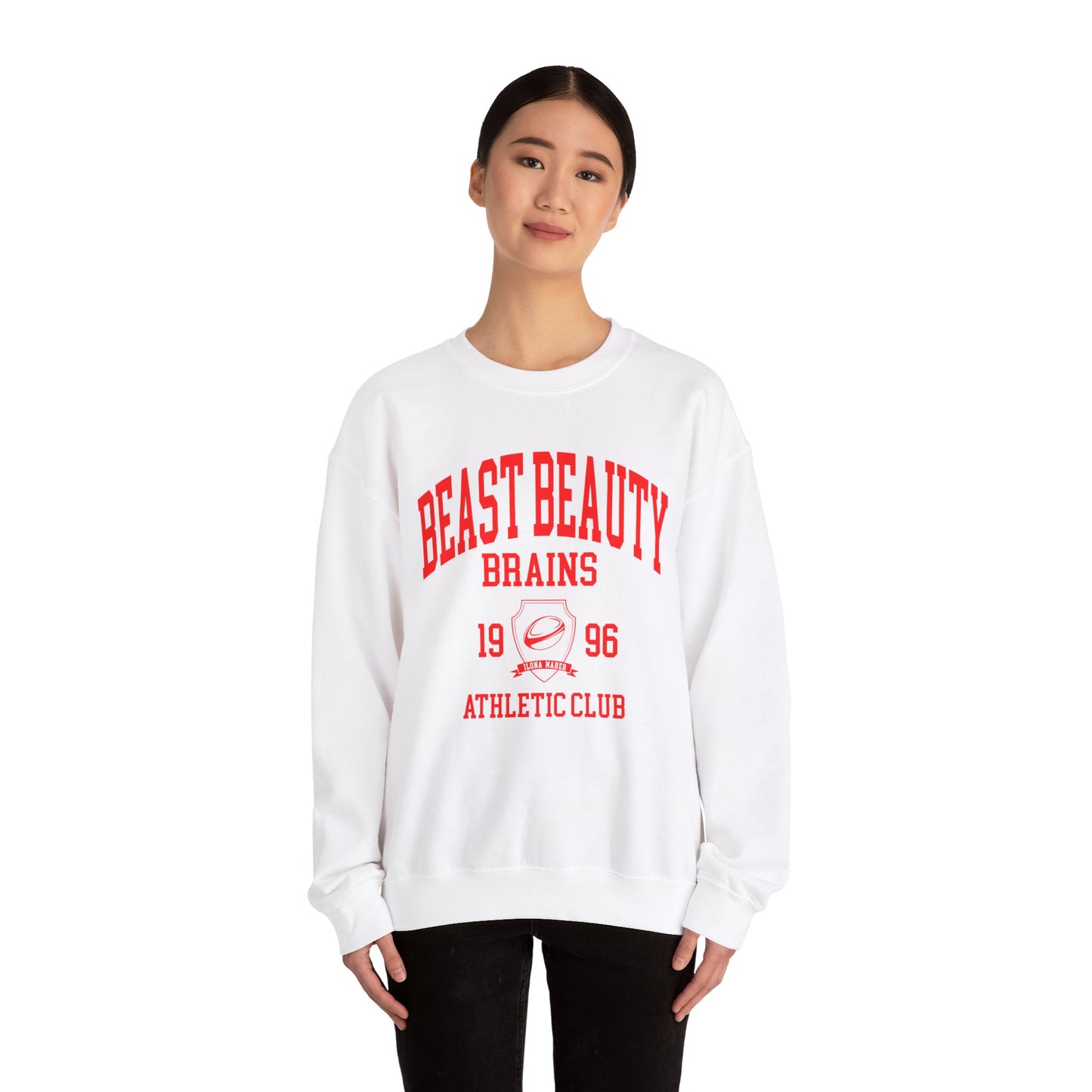 Beast Beauty Brains Athletic Club Sweater (Girls' Night)