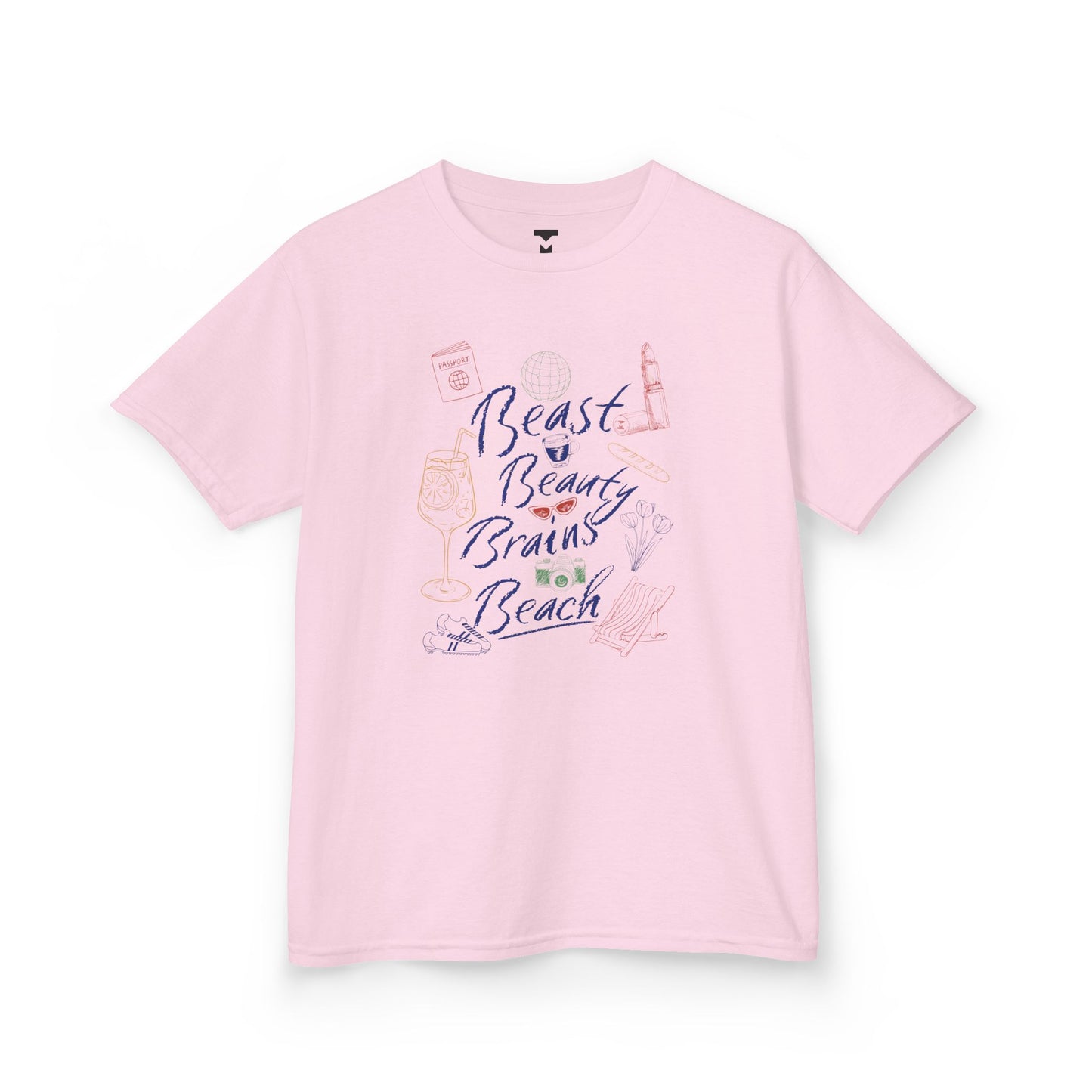 (Kids) Beast Beauty Brains Beach Shirt