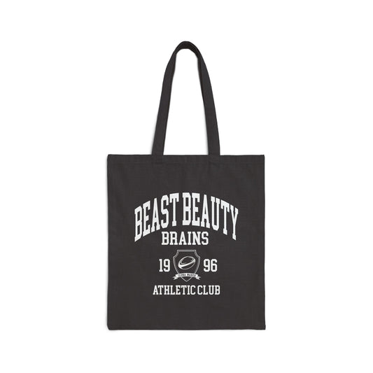 Beast Beauty Brains Athetic Club Tote Bag