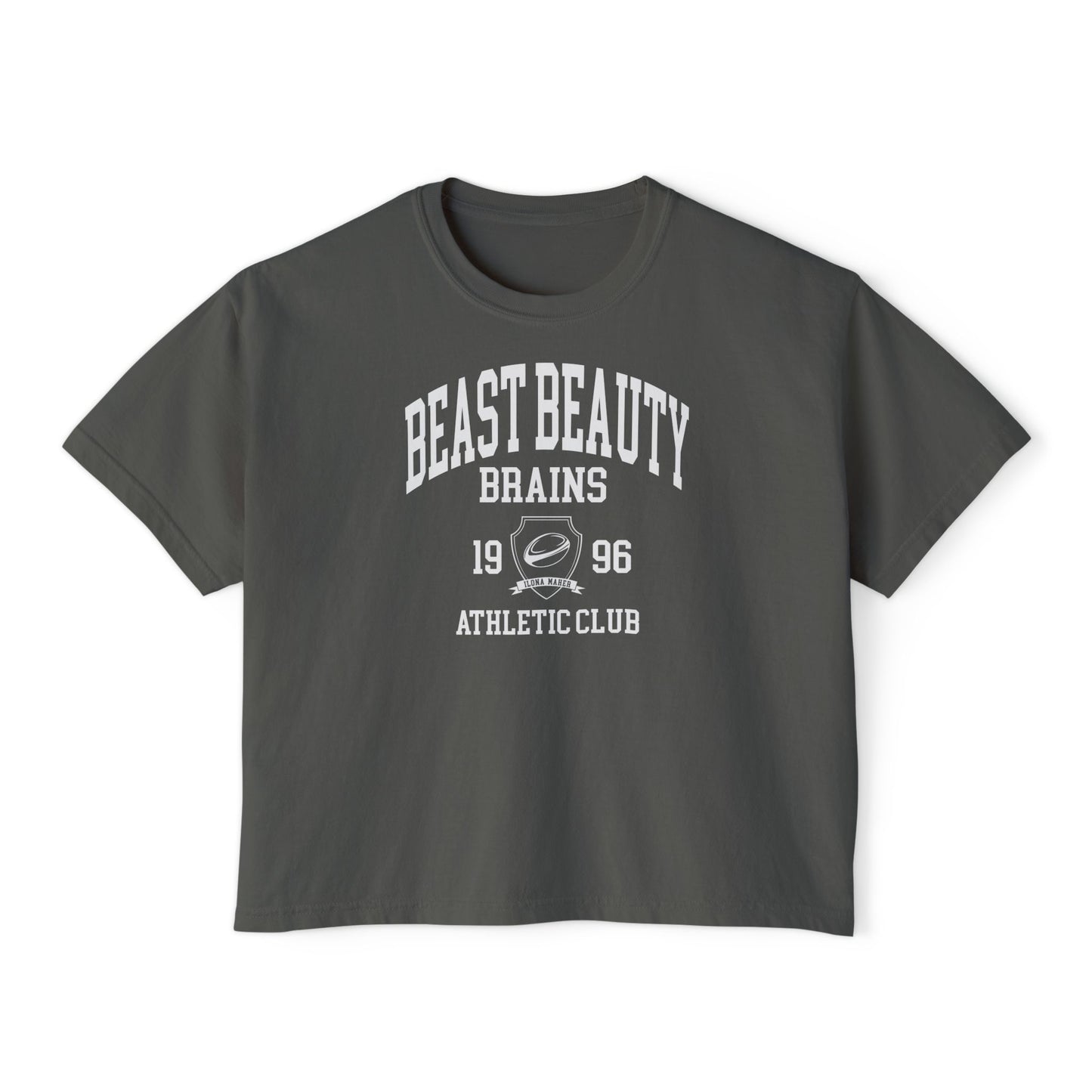 Beast Beauty Brains Athletic Club Boxy Tee