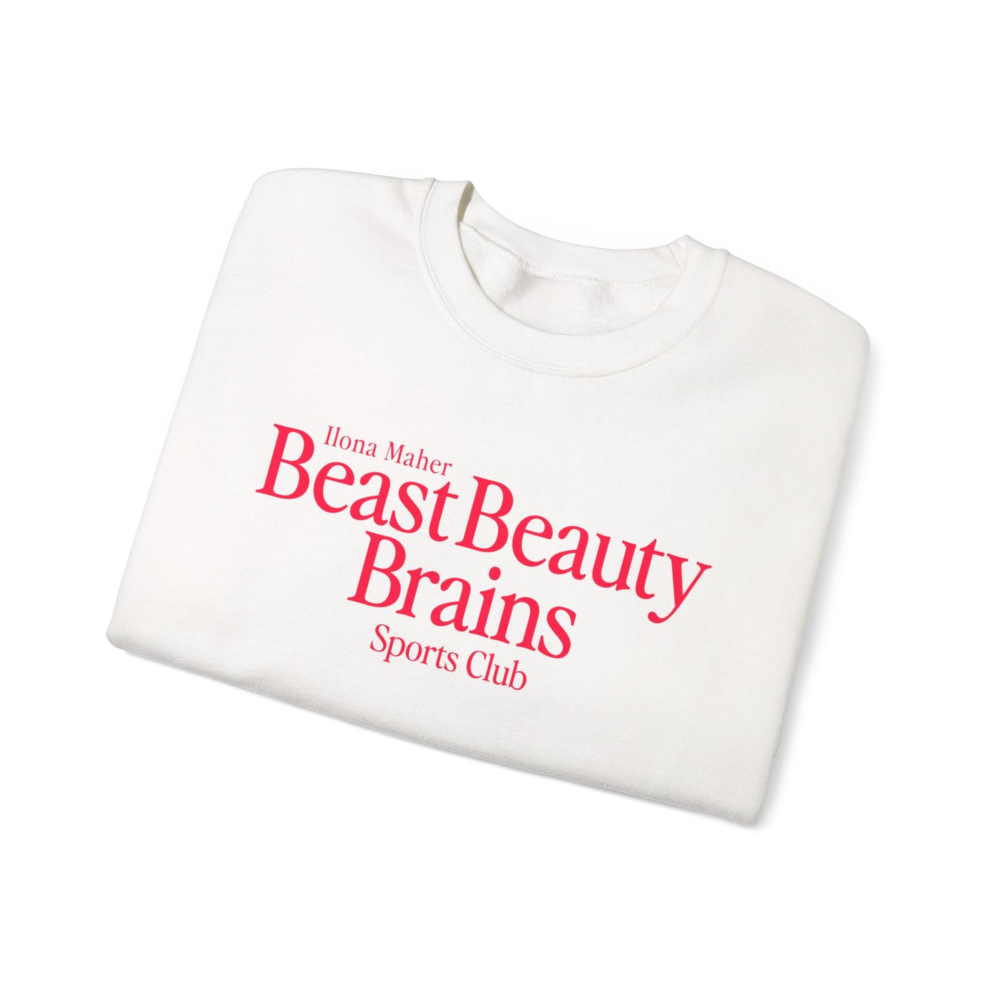 Beast Beauty Brains Sports Club Sweater - V-Day