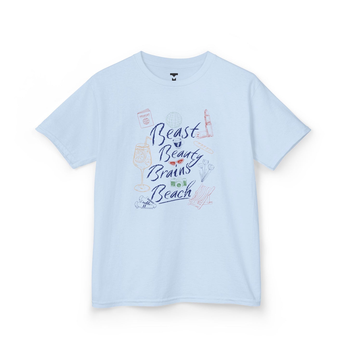 (Kids) Beast Beauty Brains Beach Shirt