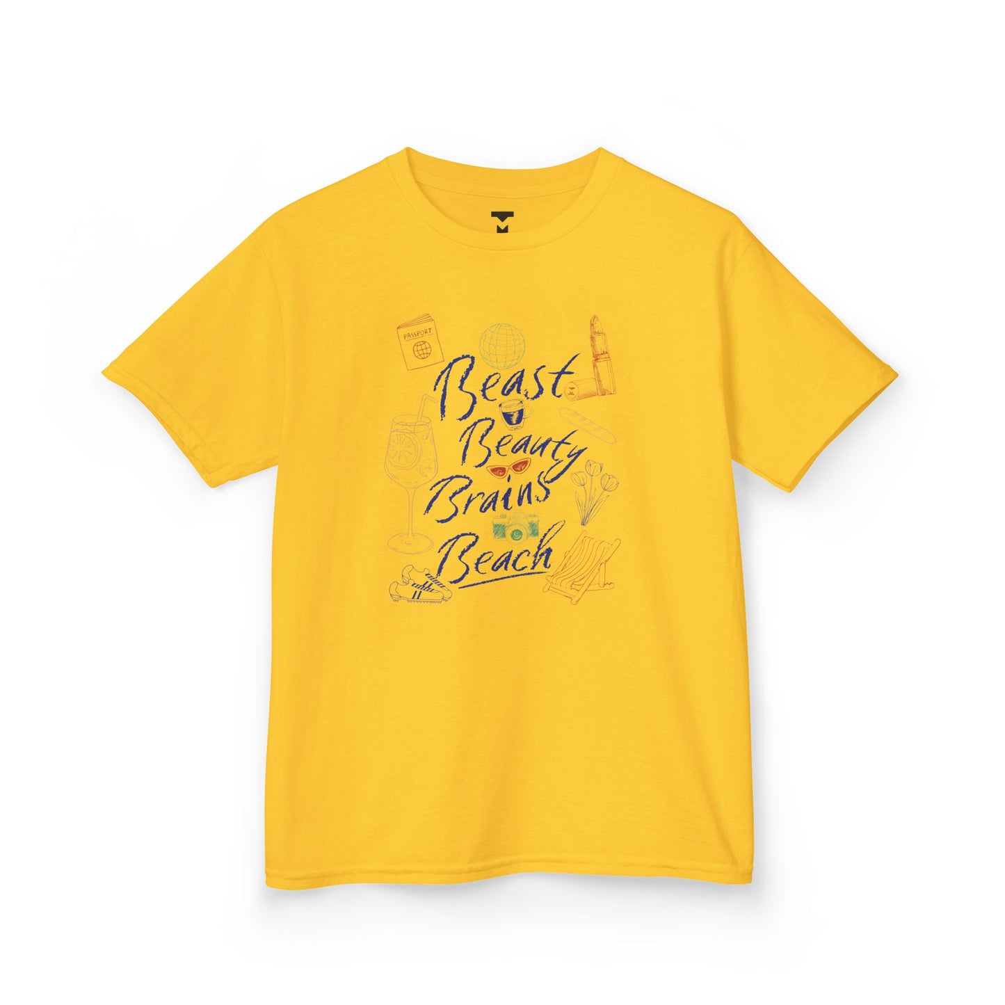 (Kids) Beast Beauty Brains Beach Shirt