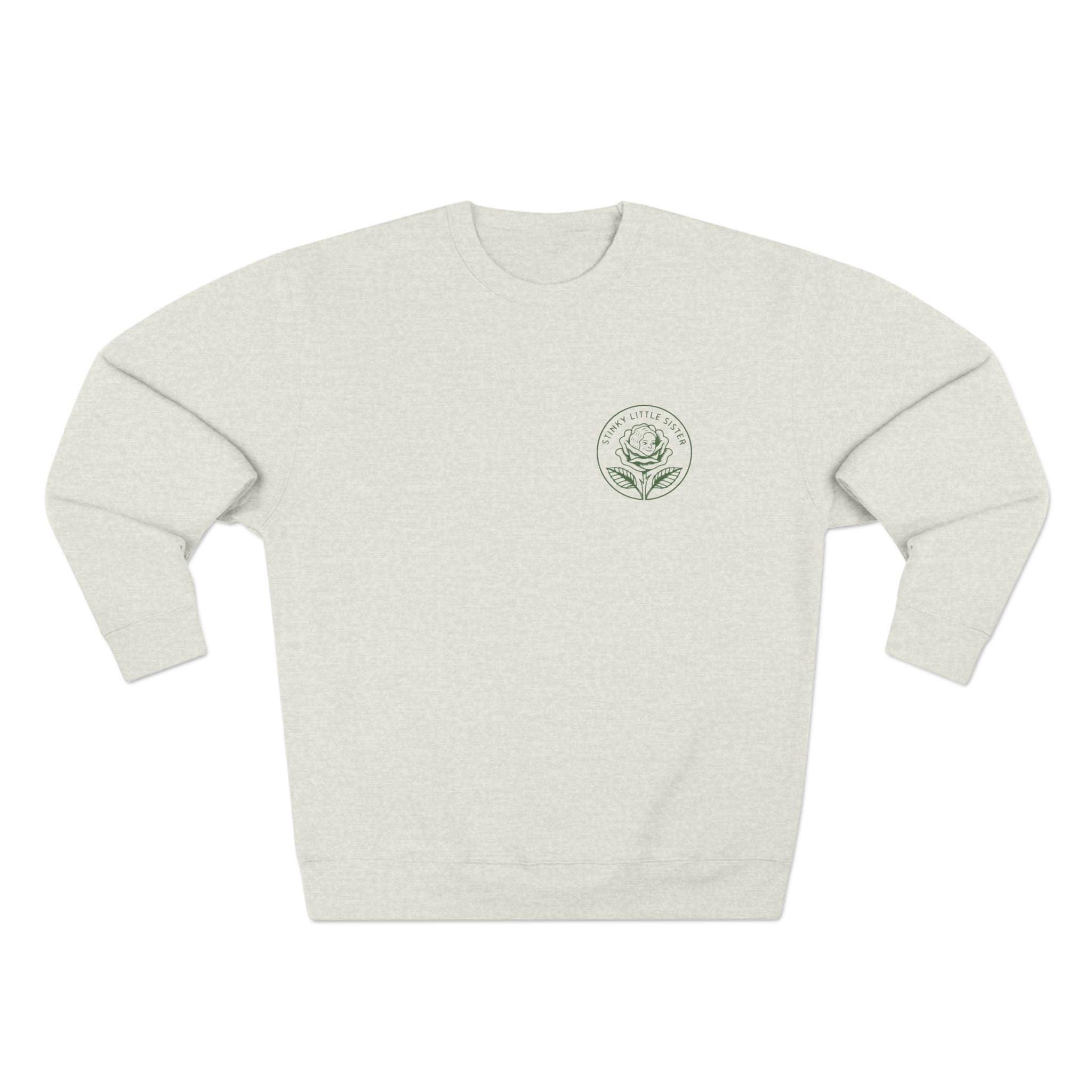 Stinky Little Sister Emblem Sweater – Shop Ilona Maher