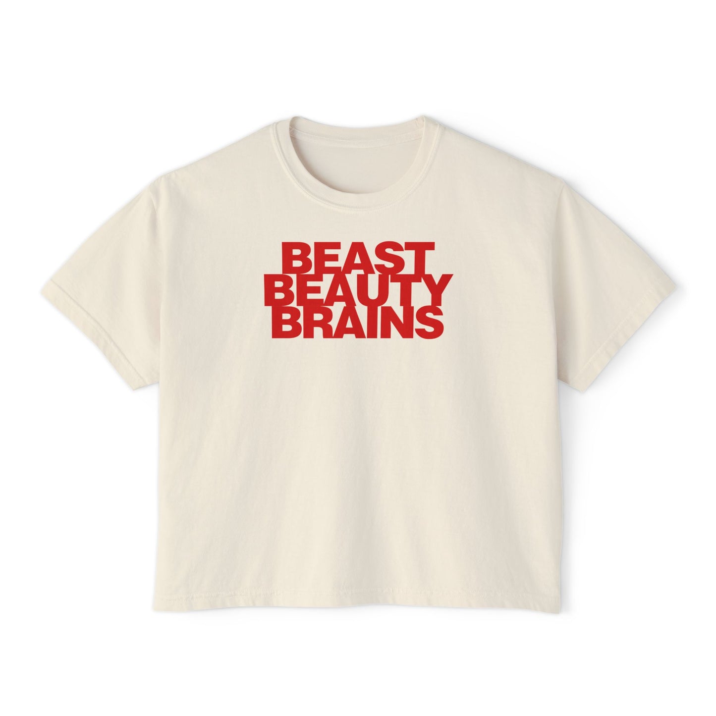 Beast Beauty Brains Iconic Boxy Tee