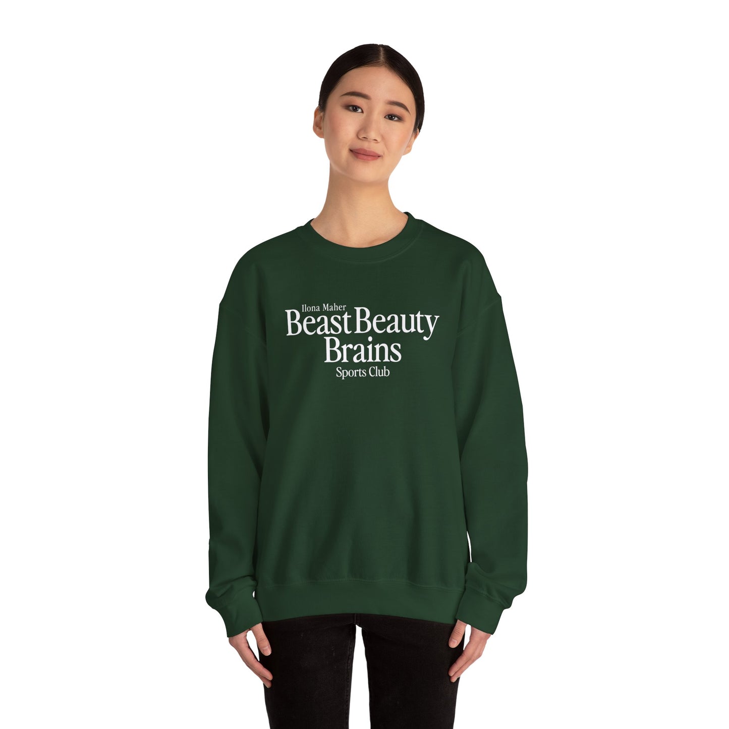 Beast Beauty Brains Sports Club Sweater