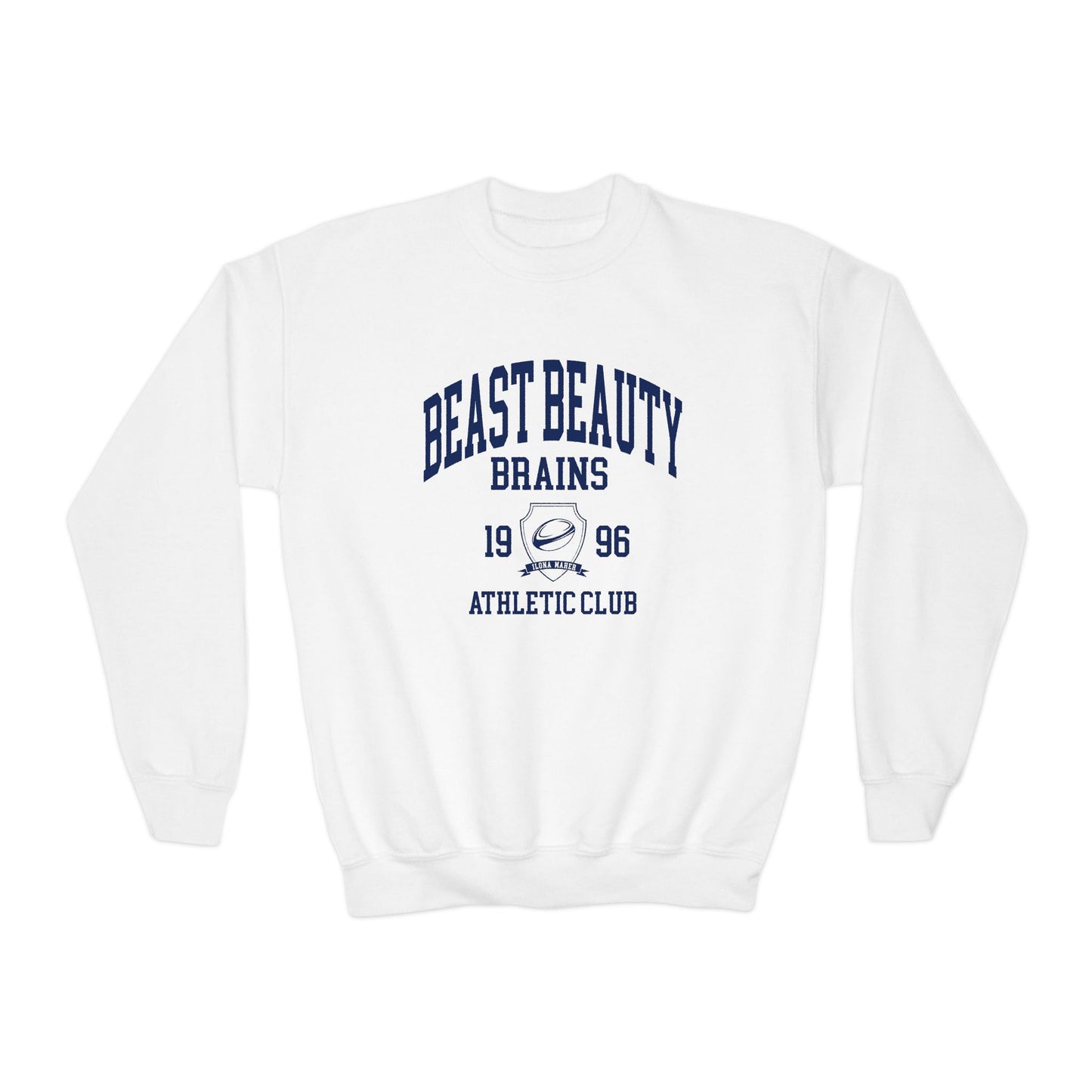 (Youth) Beast Beauty Brains Athletic Club Sweater