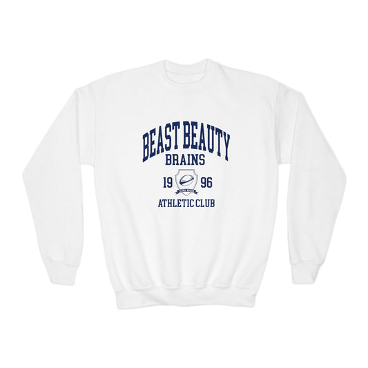 (Youth) Beast Beauty Brains Athletic Club Sweater