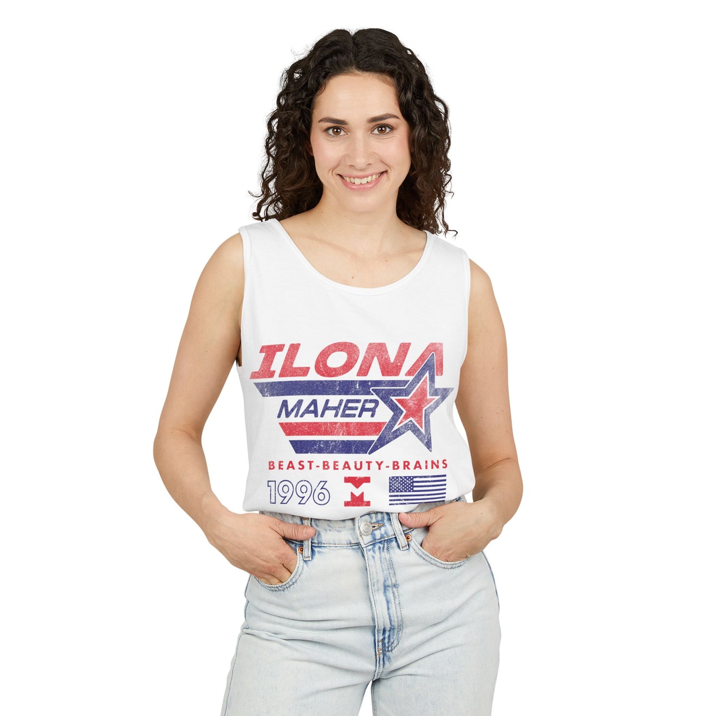 Red, White & Season 2 Unisex Garment-Dyed Tank Top