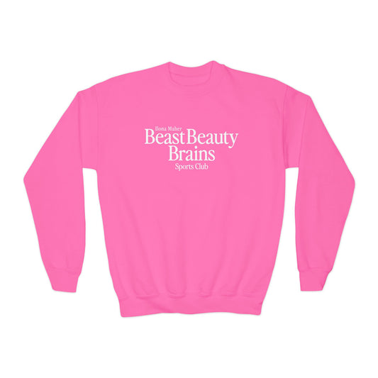 (Youth) Beast Beauty Brains Sports Club Sweater