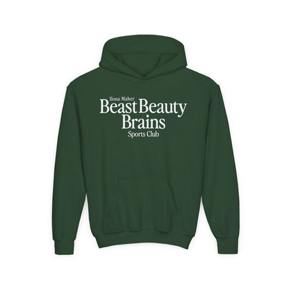 (Youth) Beast Beauty Brains Sports Club Hoodie