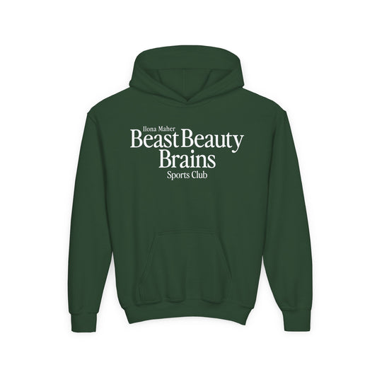 (Youth) Beast Beauty Brains Sports Club Hoodie