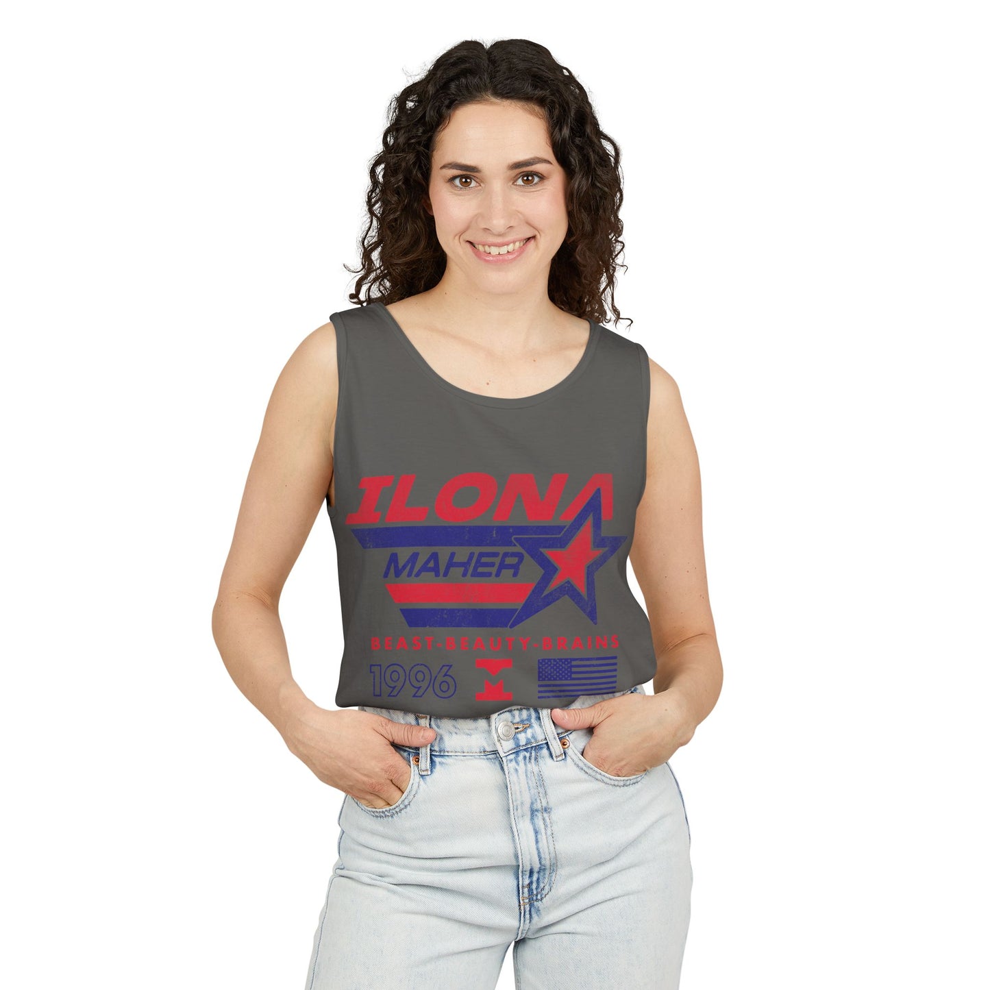 Red, White & Season 2 Unisex Garment-Dyed Tank Top