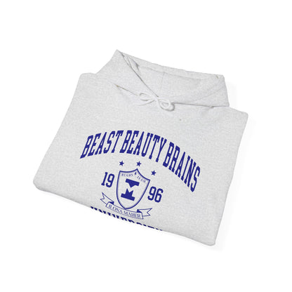 Beast Beauty Brains University Hoodie