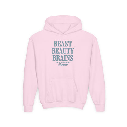 (Kids) Beast Beauty Brains Summer Hoodie