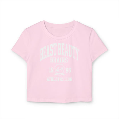 Beast Beauty Brains Athletic Club Baby Tee