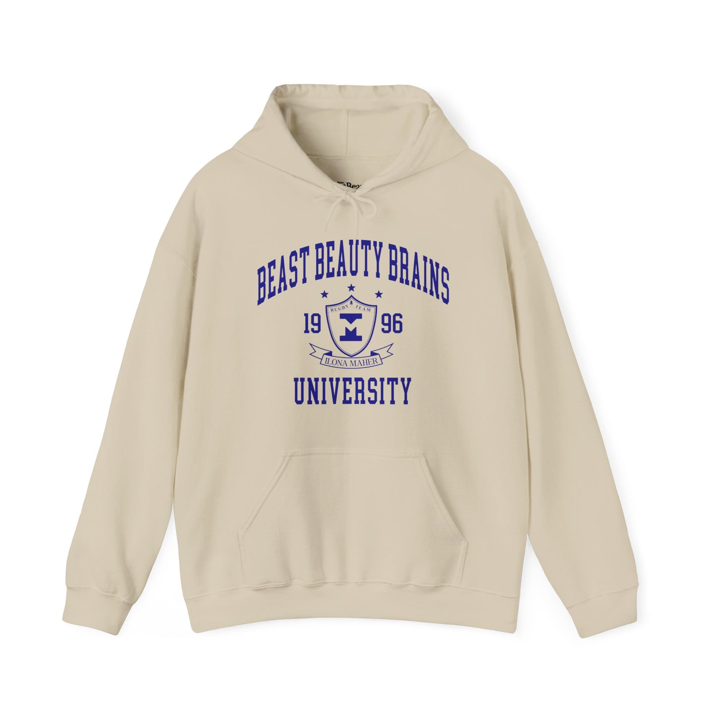 Beast Beauty Brains University Hoodie