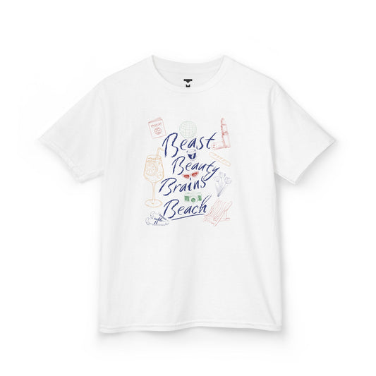 (Kids) Beast Beauty Brains Beach Shirt