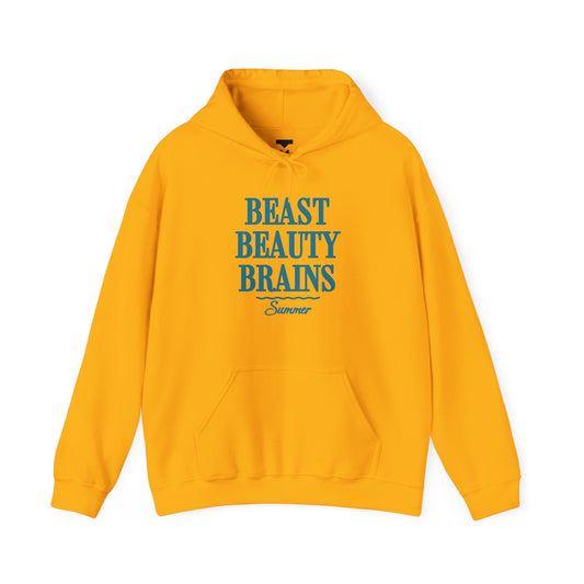 Beast Beauty Brains Summer Hoodie