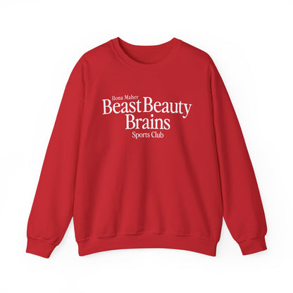 Beast Beauty Brains Sports Club Sweater - V-Day