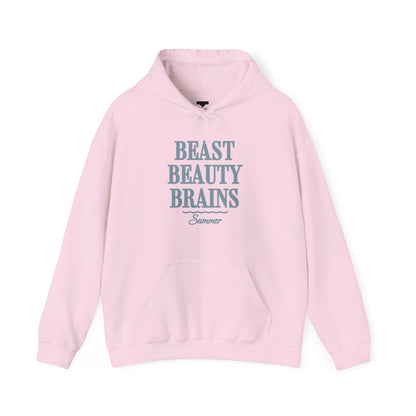 Beast Beauty Brains Summer Hoodie