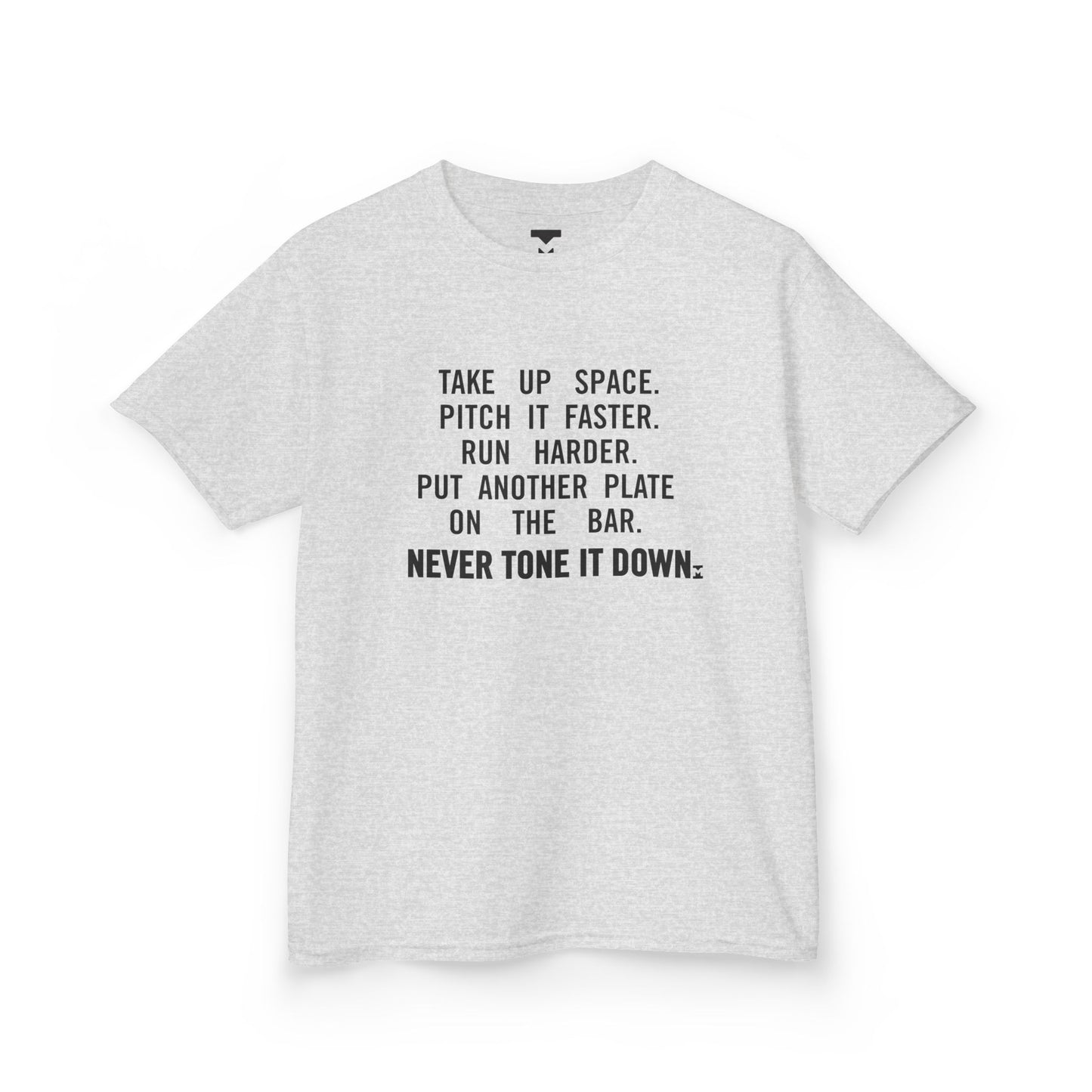 (Kids) Never Tone It Down Spaces Shirt