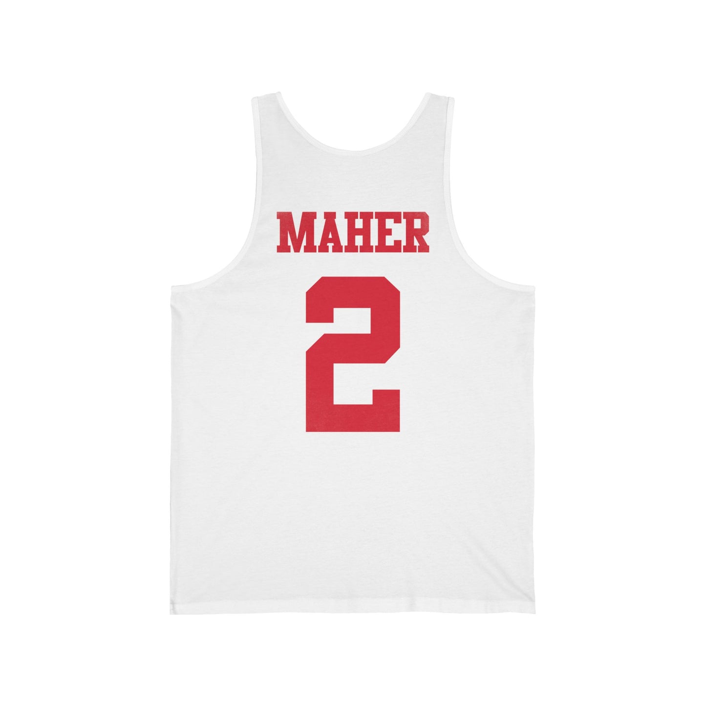 Maher-Spangled Banner Unisex Jersey Tank