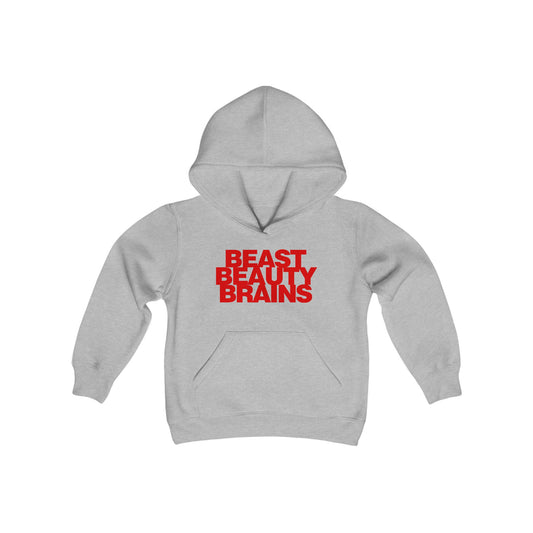 (Youth) Beast Beauty Brains Iconic Hoodie