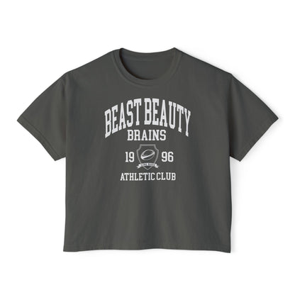 Beast Beauty Brains Athletic Club Boxy Tee