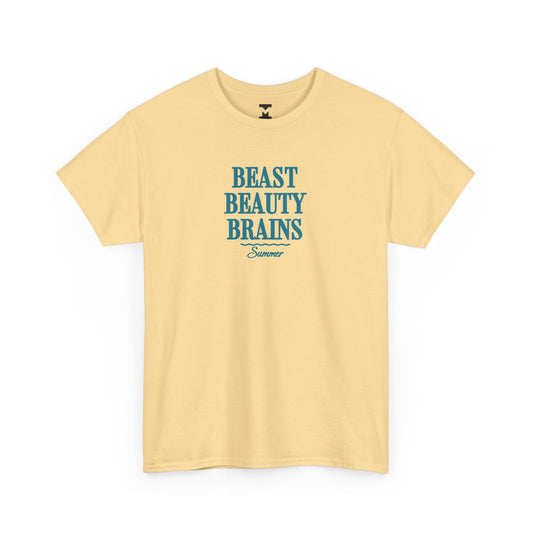 Beast Beauty Brains Summer Shirt