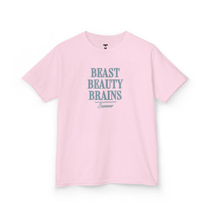 (Kids) Beast Beauty Brains Summer Shirt