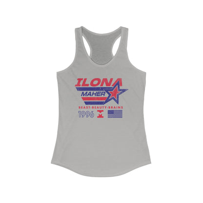 Red, White & Season 2 Women's Ideal Racerback Tank