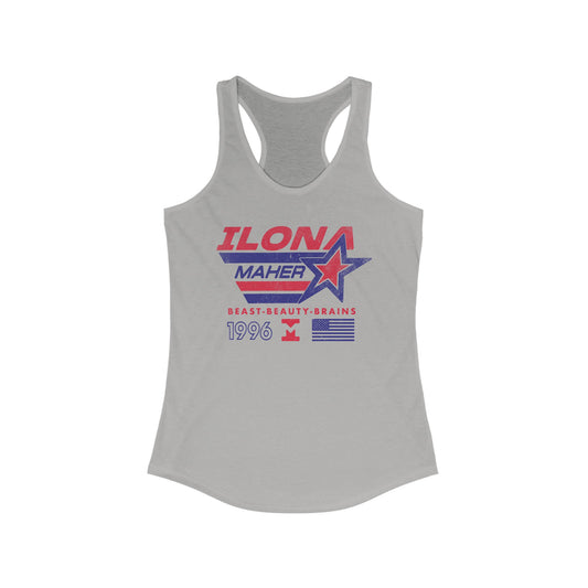 Red, White & Season 2 Women's Ideal Racerback Tank