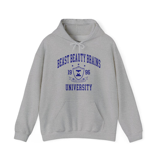 Beast Beauty Brains University Hoodie